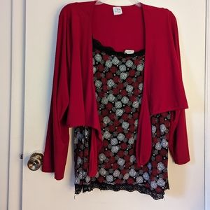 Fashion Bug 26/28 2-piece long sleeve set